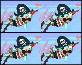 Lumpija atpūtas diena makšķerējot ir viena jautrība priekš Rassela jūras pirātiņa. Peldot viens, ēdot austeres, Rassels tiek noķerts uz āķa :)