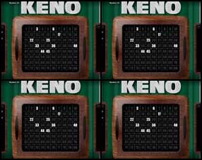 Divirta-se neste interessante jogo de Keno onde o objetivo é escolher os números e torcer para que sejas o
sorteado!