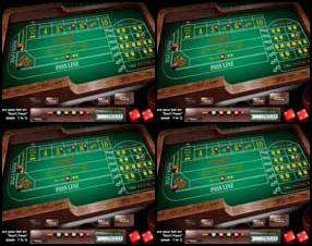 Šī metamo kauliņu spēle ir ļoti vienkārša - izdari savu likmi uz abu metamo kauliņu summām vai kombinācijām un kļūsti par labāko spēlmani visā kazino. Izmanto peli, lai klikšķinātu uz galda apgabaliem un klikšķini Roll pogu, lai sāktu spēli.