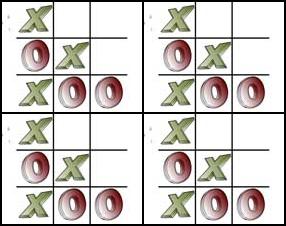 Крестики-нолики: два игрока по очереди ставят крестик или нолик на игровом поле 3х3, нужно составить линию из трёх одинаковых знаков, но не дать противнику это сделать. В данном случае Вы играете в компьютером, можно регулировать сложность игры.