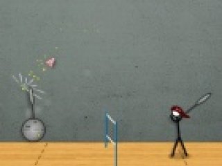 Stick Figure Badminton 2 - 1 